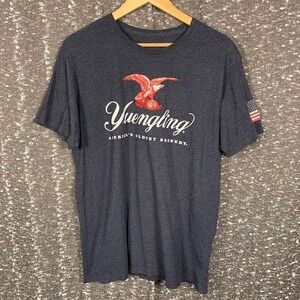 Yuengling Americas Oldest Brewery Graphic T-Shirt Gray Heather Men's Beer Tee